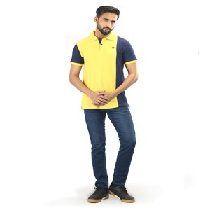 Winner Men's Polo Shirt Yellow