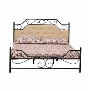 Regal Metal Bed Black