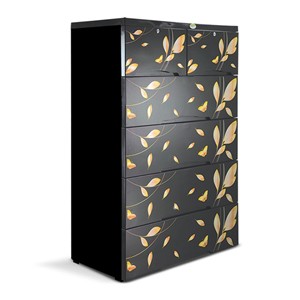 Supreme Wardrobe Double-5D Golden Black