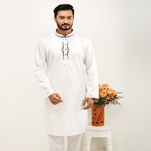 Men's Fashionable Slim Fit Panjabi