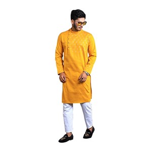 Men's Fashionable Slim Fit Panjabi