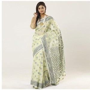 Women's Cotton Jamdani Saree