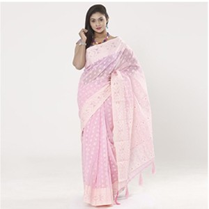 Women's Cotton Jamdani Saree