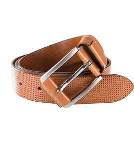 Men's Mixed Leather Formal Waist Belt