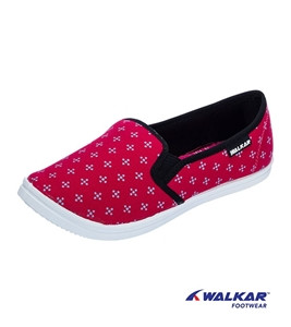 Walkar Ladies Canvas Pink