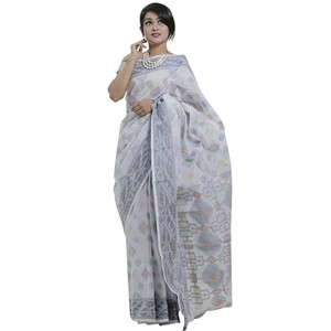 Tangail Cotton Jamdani Saree