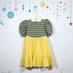 GIRLS PLAIN PARTY DRESS