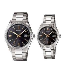 Casio Enticer 1302D-1A2VDF His-and-hers Pairs Models Analog