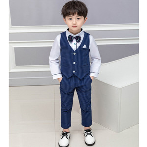 Boys British small suit vest three-piece
