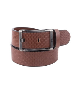 Men's Mixed Leather Formal Waist Belt