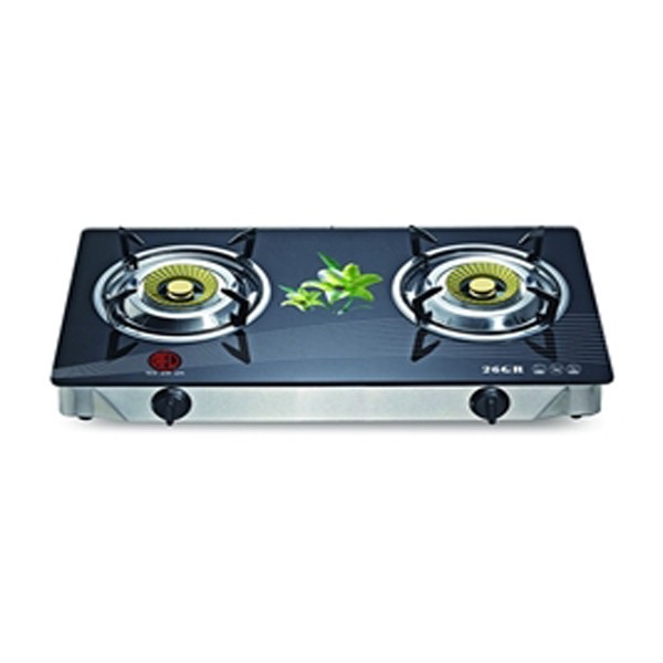 Double Glass Auto Gas Stove 26 GR LPG