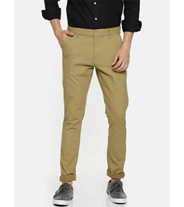 Men's Narrow Formal Official Gabardine Pant
