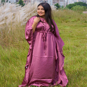 Aurora printed long kaftan