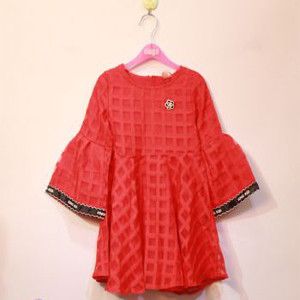 GIRLS PLAIN PARTY DRESS