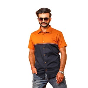 Men's Half Sleeve Causal Shirt