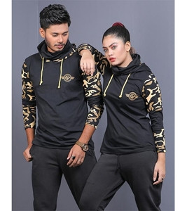 Half Sleeve Couple Hoodies