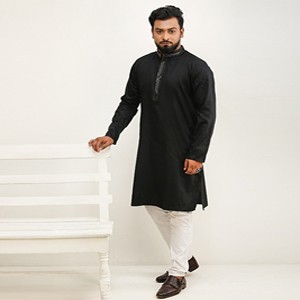 Men's Fashionable Slim Fit Panjabi