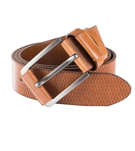 Men's Mixed Leather Formal Waist Belt