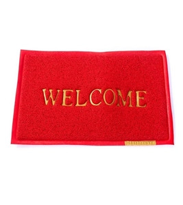 Support Floor Mat Wel-Come 40 x 60 cm Red 4 Pcs