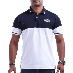 Winner Men's Polo Shirt Black And White