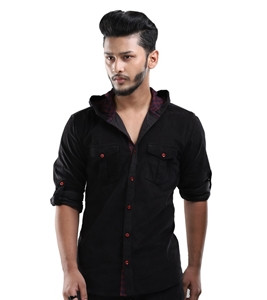 Men's Cord Hoodie shirt