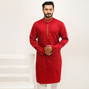 Men's Fashionable Slim Fit Panjabi