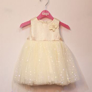 GIRLS PLAIN PARTY DRESS