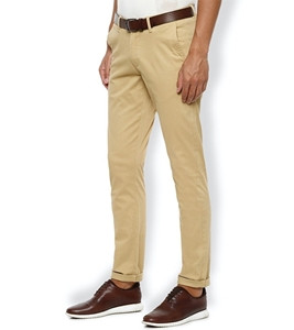Men's Narrow Formal Official Gabardine Pant