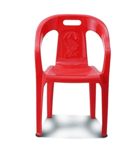 Plastic Baby Chair Red