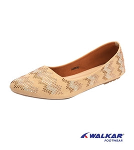 Walkar Ladies Sandal Beige