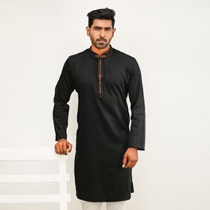 Men's Fashionable Slim Fit Panjabi