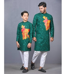 Men’s and Kids Panjabi Combo Set