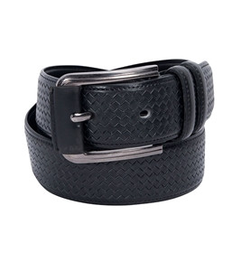 Men's Mixed Leather Formal Waist Belt