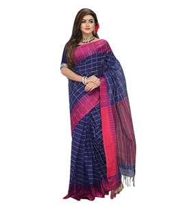 Women's Fashionable Cotton Tat Saree
