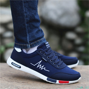 Men's trendy canvas shoes
