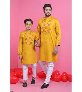 Men’s and Boy'sPanjabi Combo Set