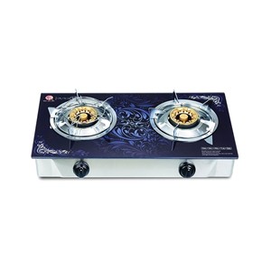 Double Glass LPG Gas Stove Elegant