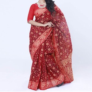 Women's Cotton Jamdani Saree