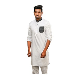Men's Fashionable Slim Fit Panjabi