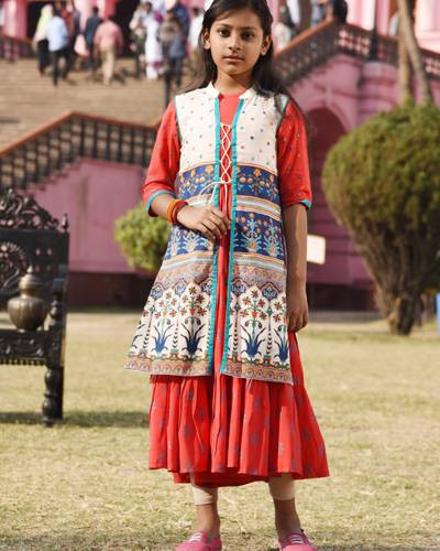 Girls Fashionable Frocks