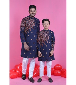 Men’s and Boy'sPanjabi Combo Set