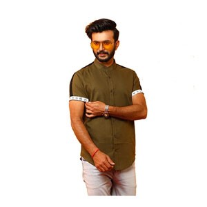 Men's Half Sleeve Causal Shirt