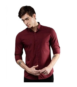 Men Half Sleeve Cotton Shirt