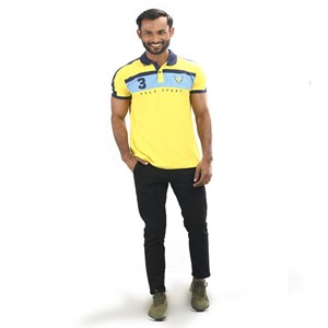 Men's Polo Shirt Yellow