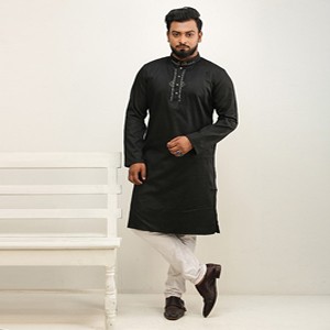 Men's Fashionable Slim Fit Panjabi
