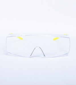 Protective Sunglass White & Black