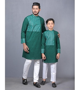 Men’s and Kids Panjabi Combo Set