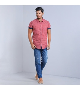 Men's Half Sleeve Casual Shirt