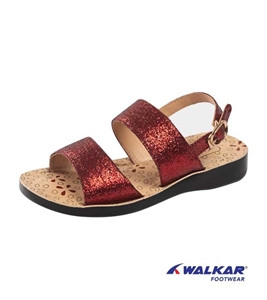 Walkar Girls Sandal Red