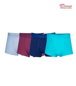 Men's Deluxe Boxer 4 Pcs Combo